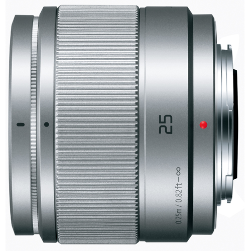 パナソニック LUMIX G 25mm F1.7 ASPH. [H-H025S] シルバー | 交換レンズ