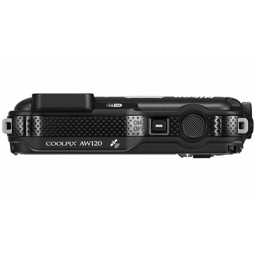 ニコン COOLPIX AW120 BK クールブラック｜コンパクトデジタルカメラ
