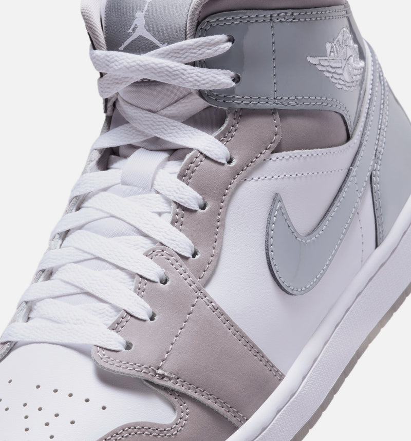 Jordan HF3216-100 Air Jordan 1 Mid SE Cool Grey Mens Lifestyle