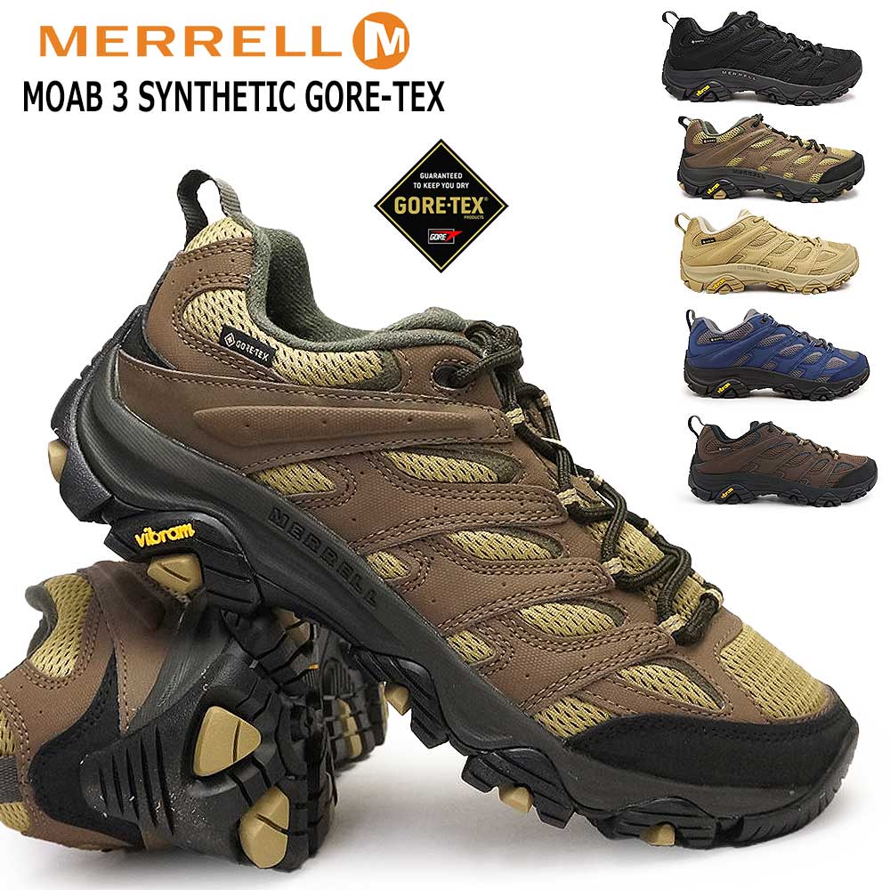 MERRELL（メレル） 防水 アウトドアシューズ モアブ 3 シンセティック