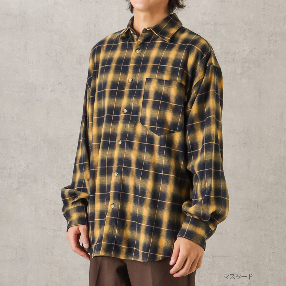 POWER TO THE PEOPLE（パワートゥーザピープル） 長袖シャツ メンズ