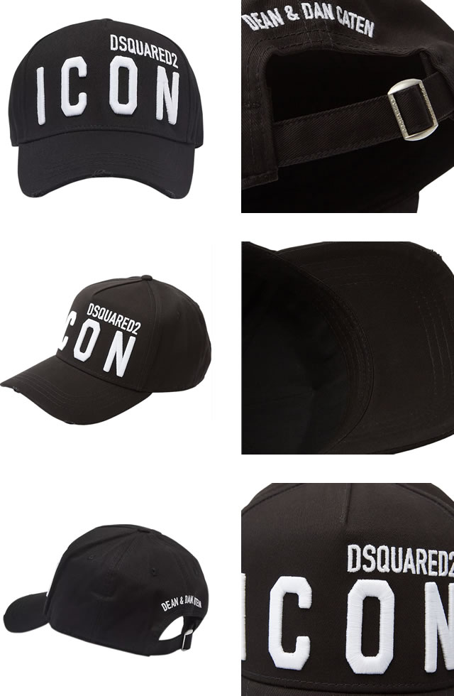 DSQUARED2（ディースクエアード） 帽子 キャップ アイコン ベース