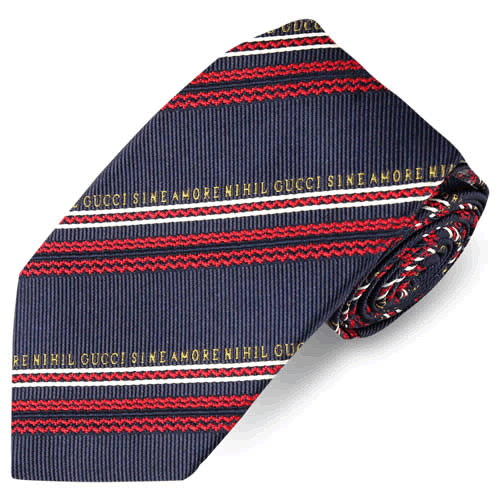 GUCCI（グッチ） ネクタイ 新作 蜂 GG柄 ストライプ 赤 黒 青 ネイビー