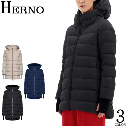 HERNO（ヘルノ） ダウン ダウンジャケット ダウンコート Aシェイプ