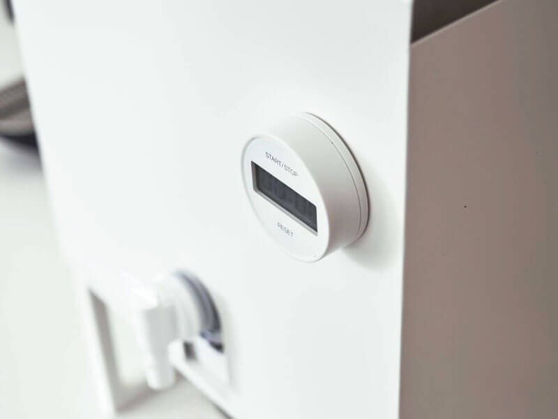 tower ウォーターサーバースタンド おしゃれ 容器ごと 目隠し収納