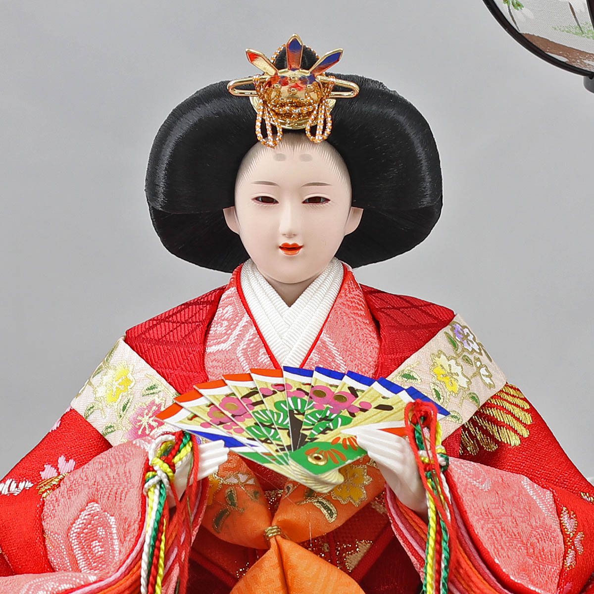 雛人形 ケース飾り ケース入り 小三五親王飾り 御雛 アクリルケース