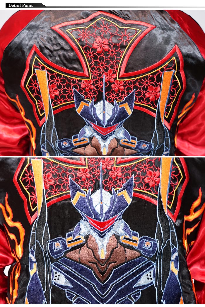 エヴァンゲリオン Evangelion 錦コラボ 和柄 スカジャン マーク