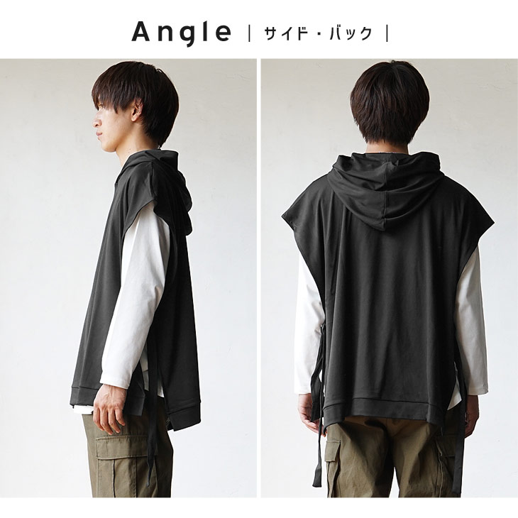 MinoriTY（マイノリティ） パーカー メンズ 夏 ノースリーブパーカー