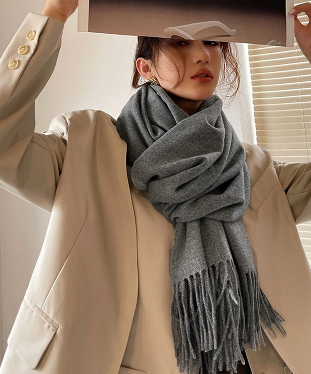 miniministore（ミニミニストア） ストール 大判 マフラー カシミヤ