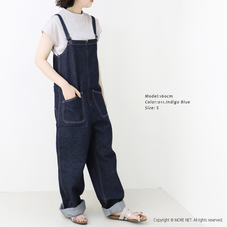 Johnbull（ジョンブル） デニムチューブサロペット AP370/JL251P35