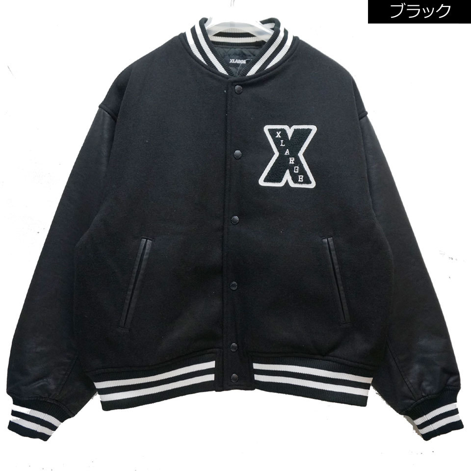 XLARGE（エクストラ ラージ） 全3色 スタジャン OG VARSITY JACKET