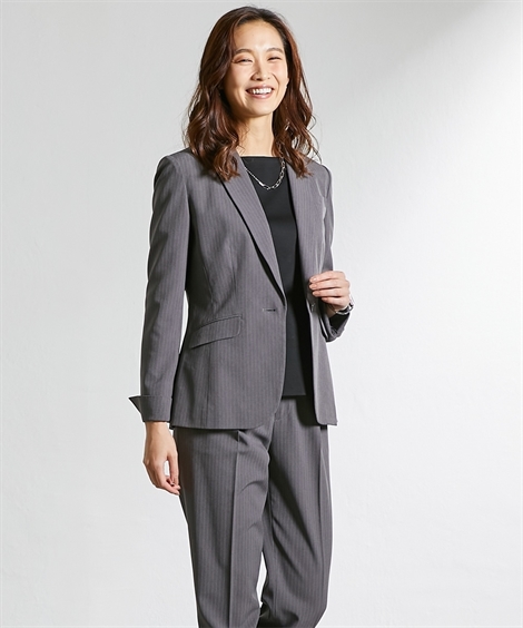 ニッセン（nissen） スーツ レディース パンツスーツ 洗える