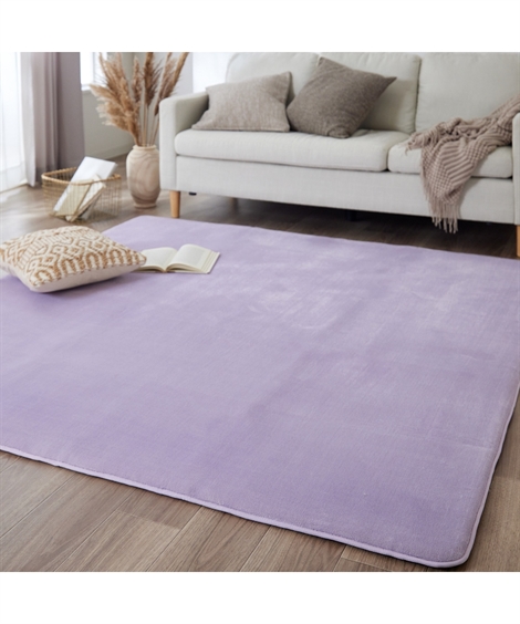 ニッセン（nissen） ラグ カラー ボアラグ 無地 185×280cm 5mm