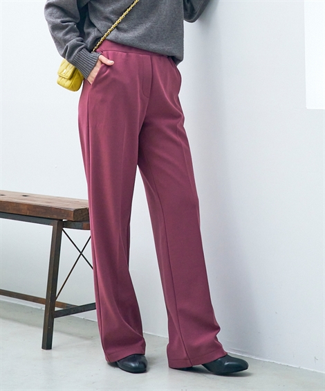 ニッセン（nissen） パンツ ストレート 大きいサイズ レディース