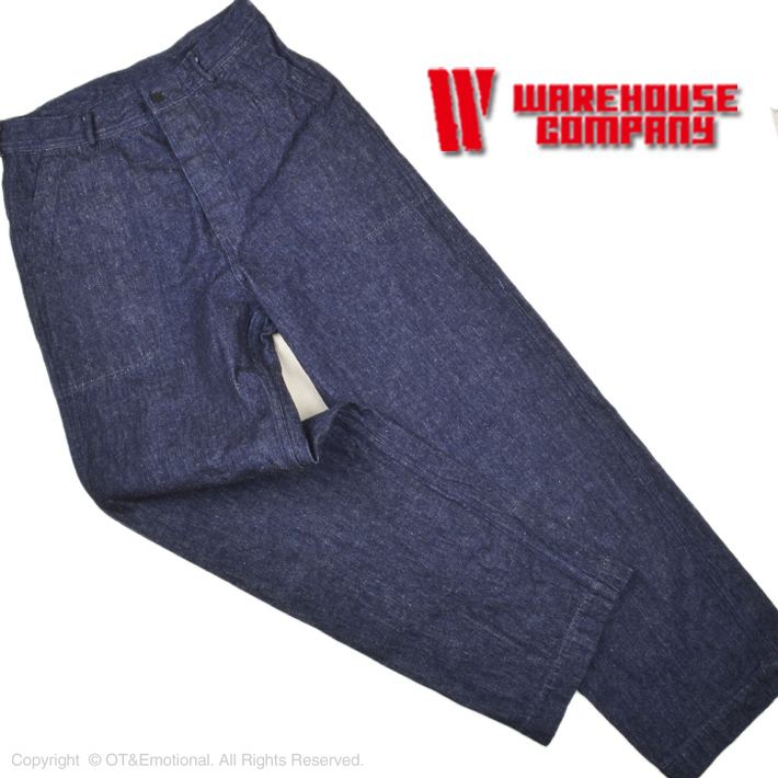 WAREHOUSE（ウエアハウス） ミリタリーパンツ U.S.NAVY DENIM TROUSERS