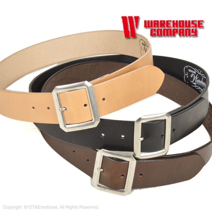 WAREHOUSE（ウエアハウス） レザーギャリソンベルト 6039