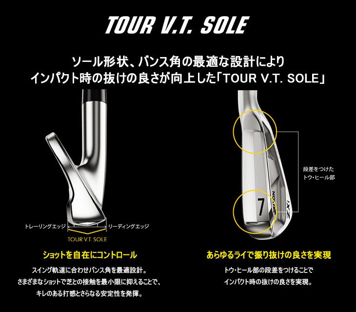 ZXi ZXi5 ブラッククロム アイアン6本set(5I-PW)[5P]スリクソンSRIXON