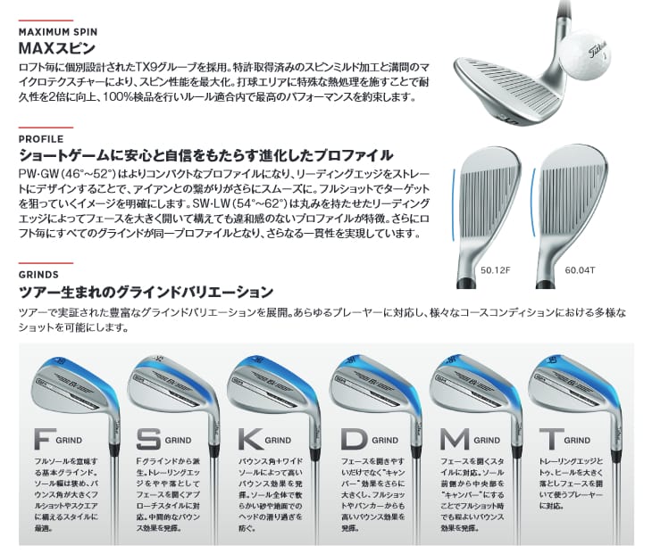 SM（VOKEY FORGED） 【在庫品即納】ボーケイ・デザイン SM10 ウェッジ