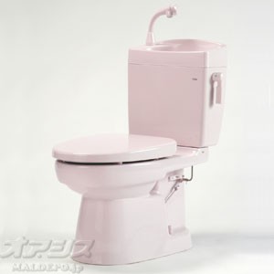 簡易水洗便器(手洗い付) ソフィアシリーズ FZ300-H07-PI ダイワ化成