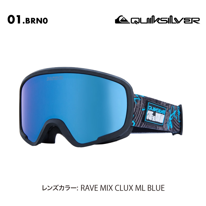 Quiksilver（クイックシルバー） スノーゴーグル ジュニア キッズ