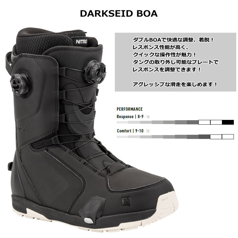 NITRO（ナイトロ） 24-25 NITRO DARKSEID BOA STEP ON カラー:Black +