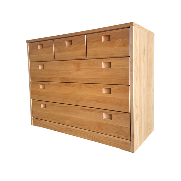 チェスト ローチェスト 幅105 4段 衣類収納 整理タンス 木製 箪笥 収納