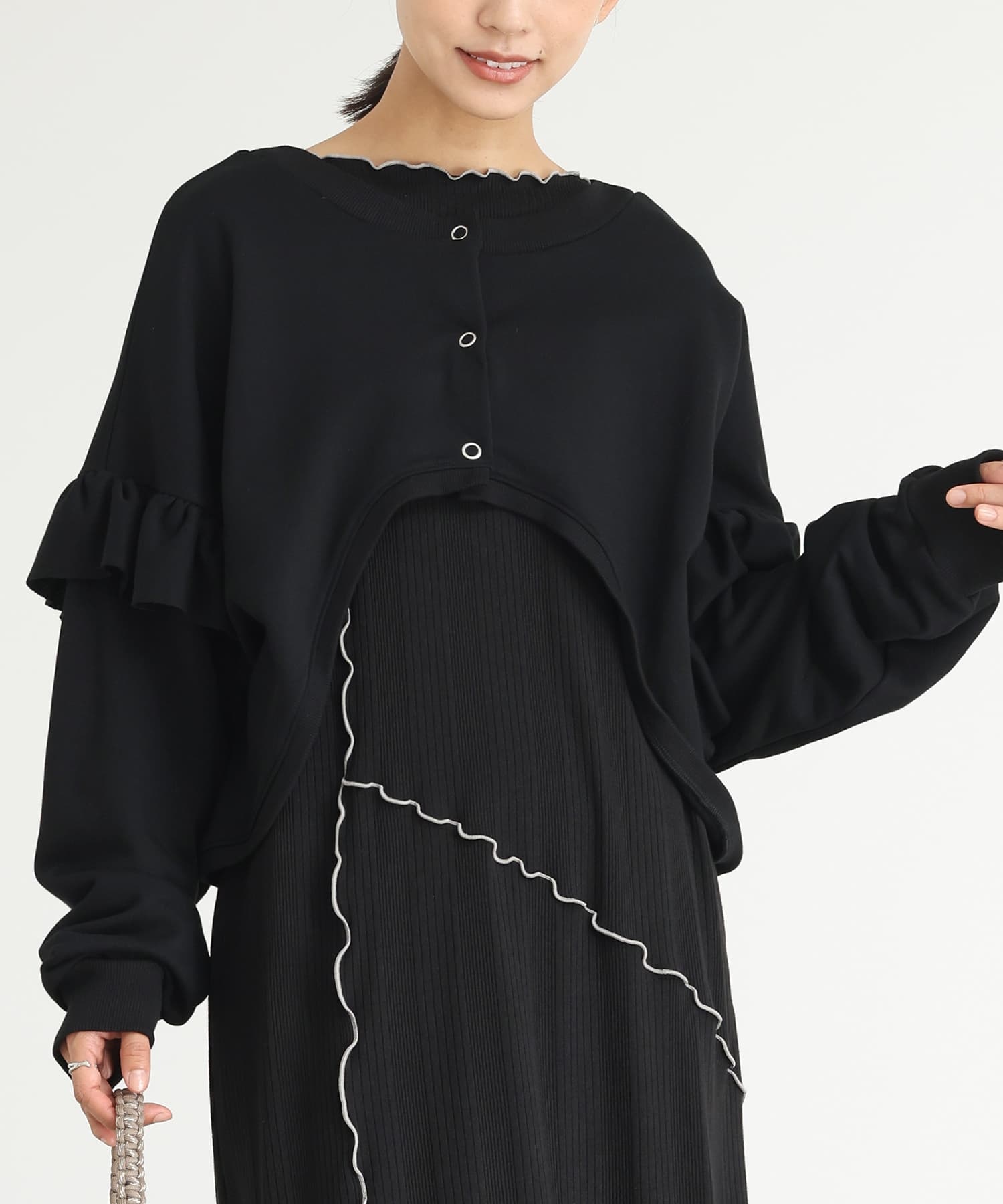 osharewalker（オシャレウォーカー） スウェット ボレロ レディース