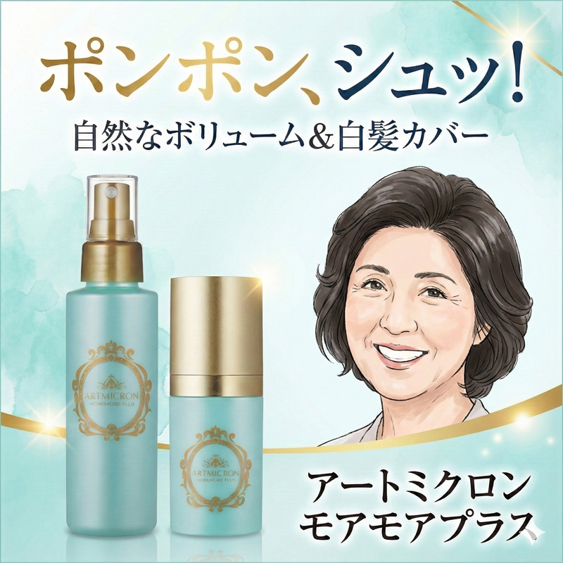 アートミクロン モアモアプラス パウダー＆スプレーセット ナチュラル