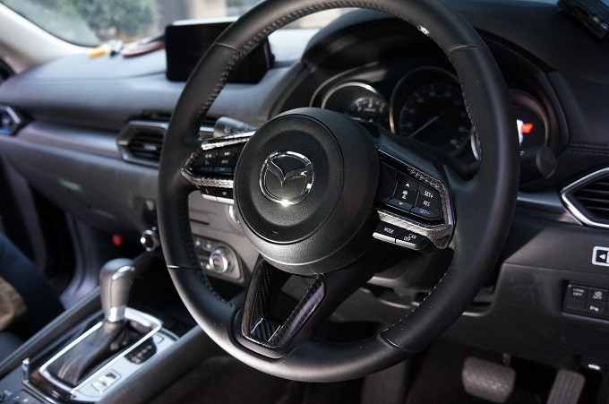 5月末入荷予定）マツダ CX-5（KF）CX-8（KG）専用ドライカーボン製