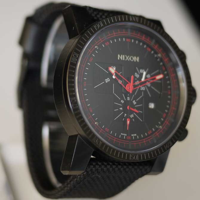 NIXON（ニクソン） 腕時計 メンズ マグナコン 黒 ブラック アナログ