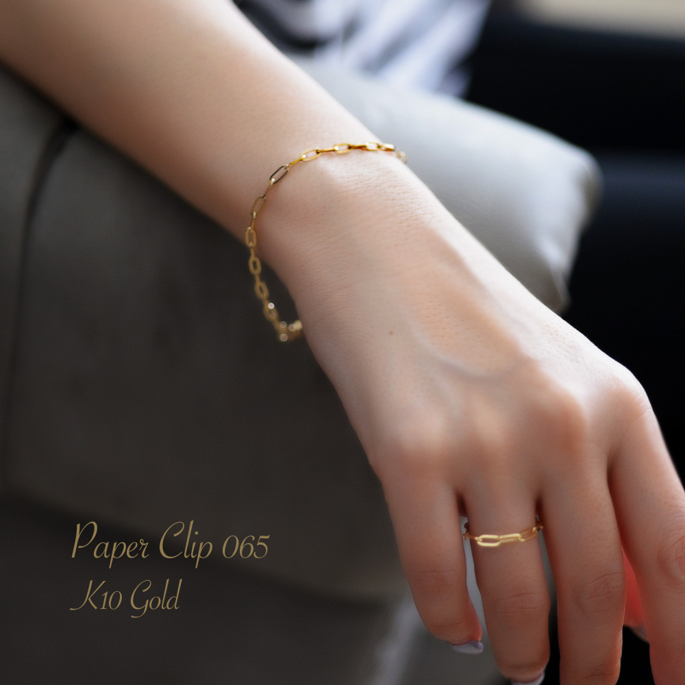 ALOHA MANA（アロハマナ） ブレスレット k10 ゴールド ペーパー