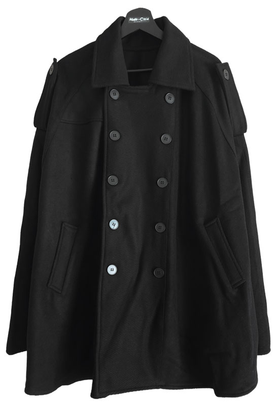 ダブルコート メンズ ポンチョ ナポレオンコート 変形 2018 春 新作 30