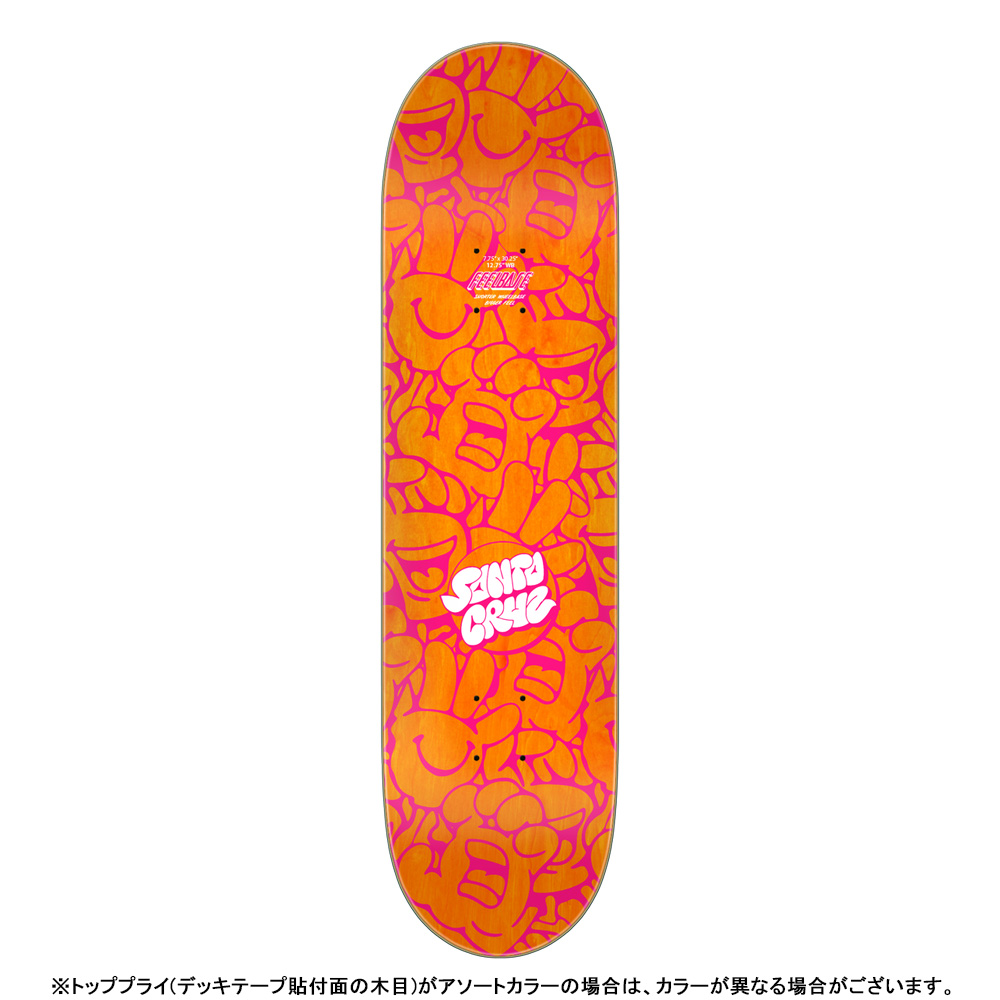 SANTA CRUZ（サンタクルーズ） スケボー デッキ 7.75 FEELBASE HAND