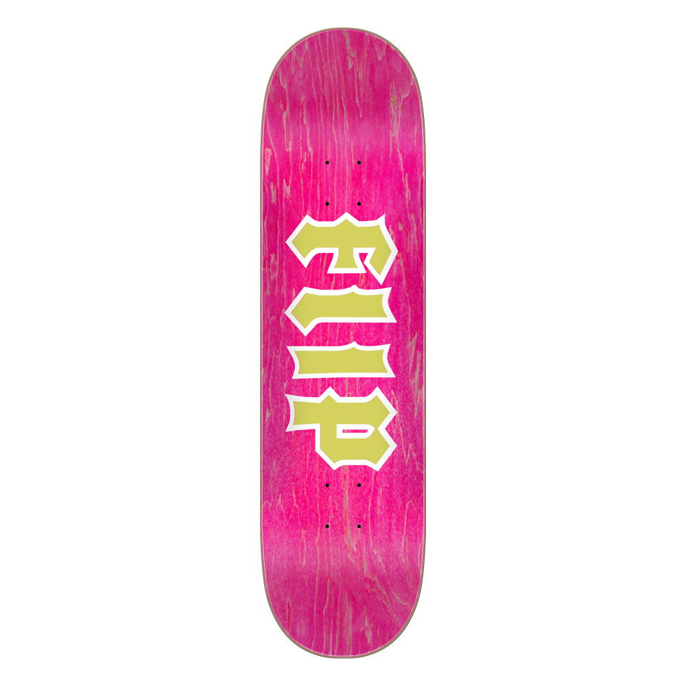 フリップ FLIP スケボー デッキ 7.375 CANCELLED GREEN LOGO TEAM DECK