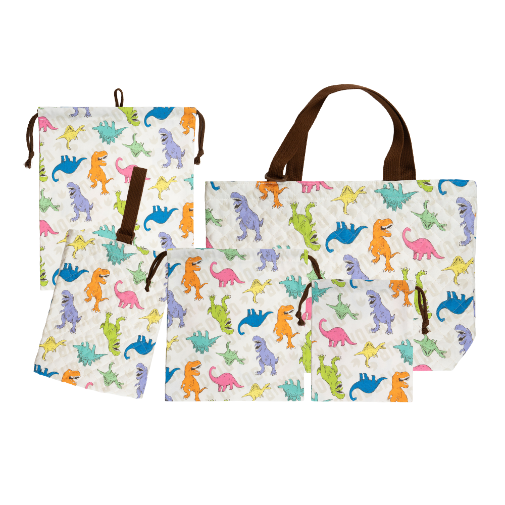 日本製 縫製工場直売】通園通学5点セット レッスンバッグセット 巾着袋