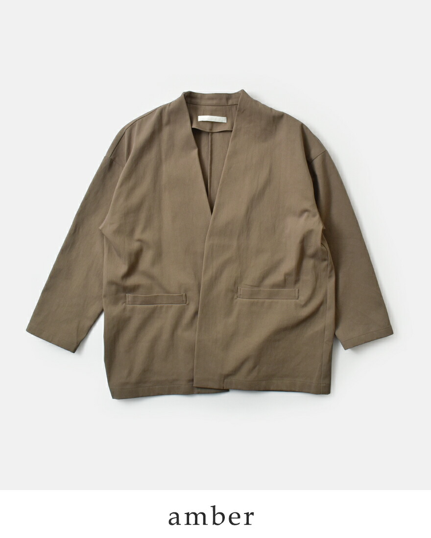 evam eva（エヴァムエヴァ） コットン ジャケット e261t059 レディース