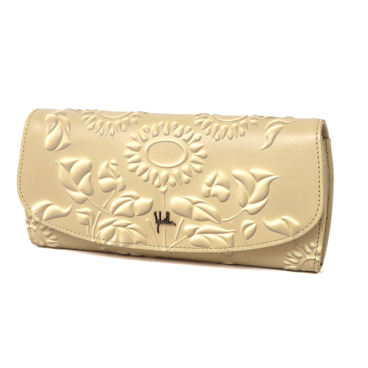 Sybilla（シビラ） かぶせ長財布 花柄 ソンブラ 5470442 レディース