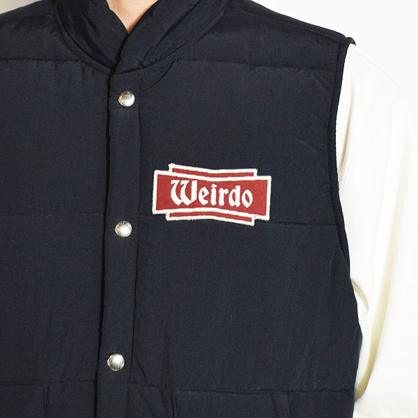 WEIRDO（ウィアード） ベスト WEIRDO FLAME - RACING VEST -BLACK