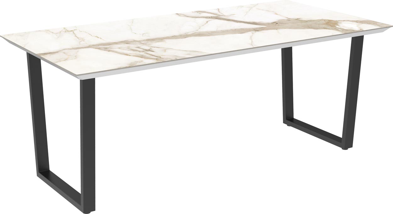 パモウナ セラミック ダイニングテーブル 幅180cm CX 奥行90cm Pamouna