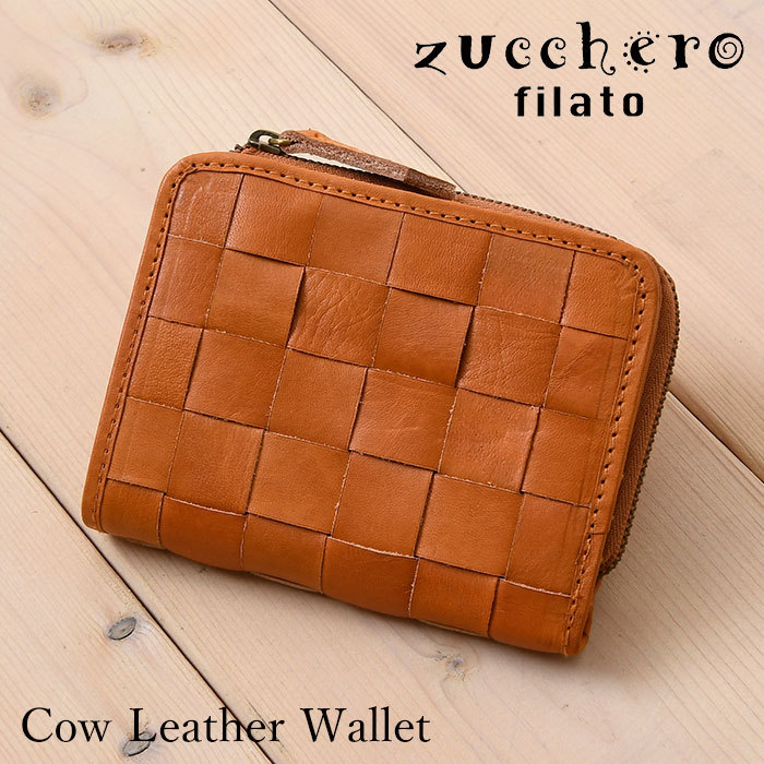 zucchero filato（ズッケロ フィラート） 短財布 メッシュ L字