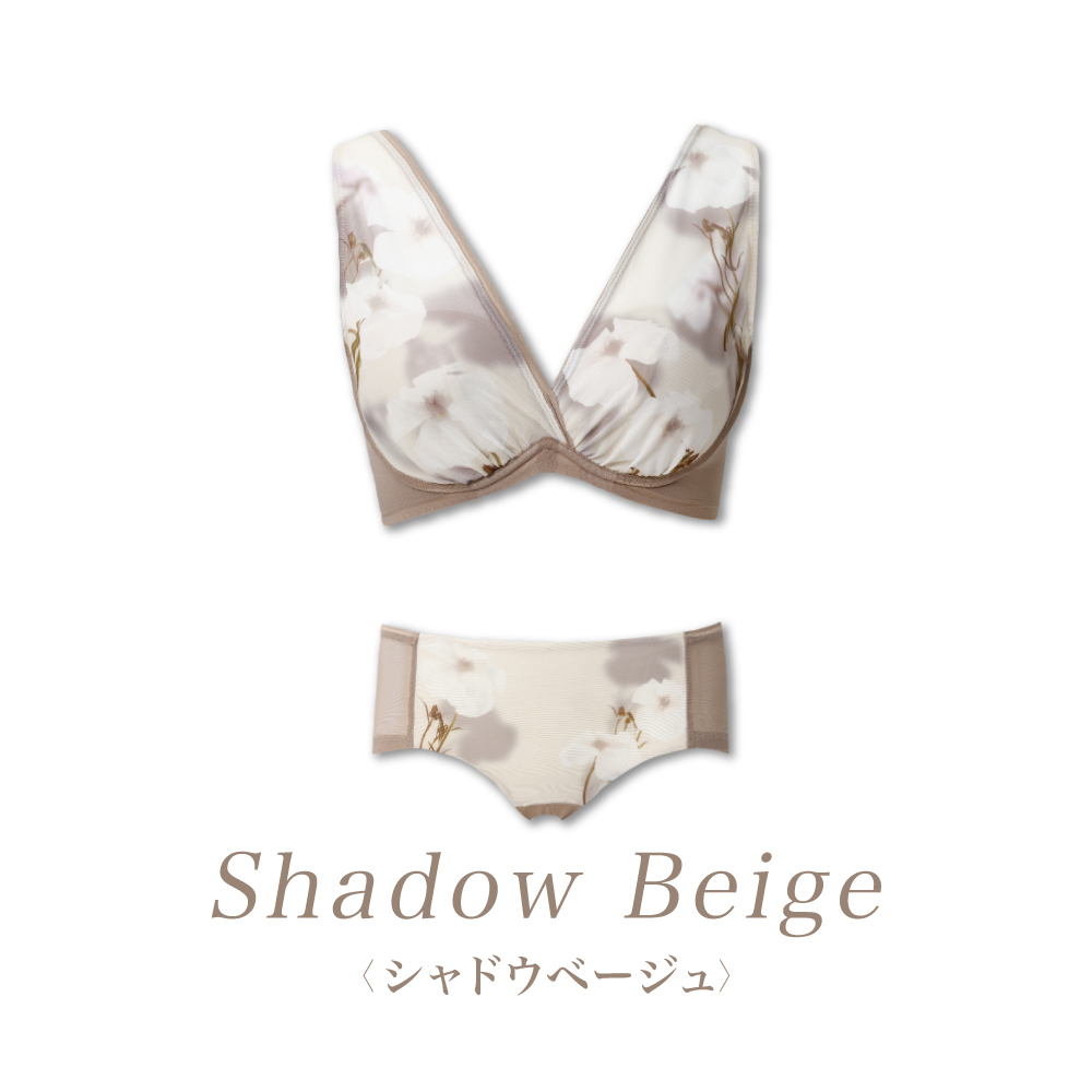 ノンワイヤーブラ ブラジャー Nongy ノンジー上下セット DR METHOD