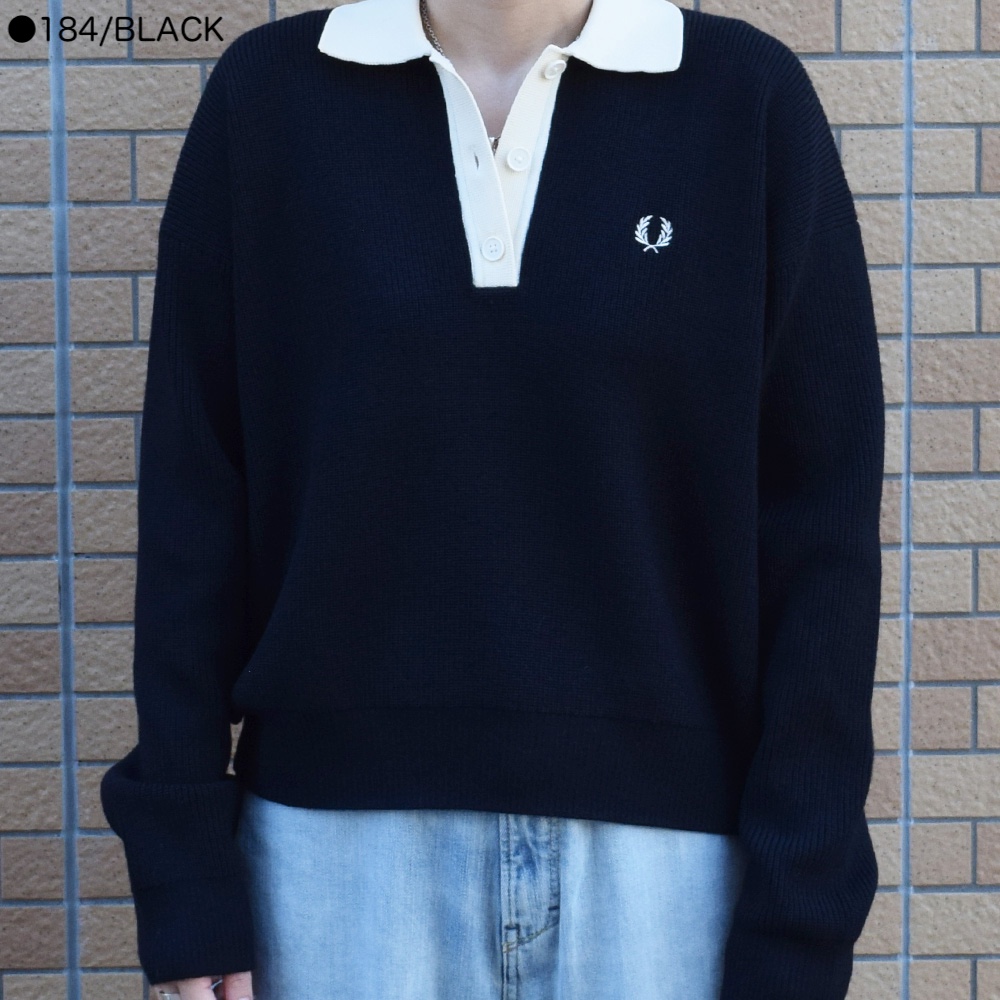 FRED PERRY（フレッドペリー） ニットポロ レディース トップス