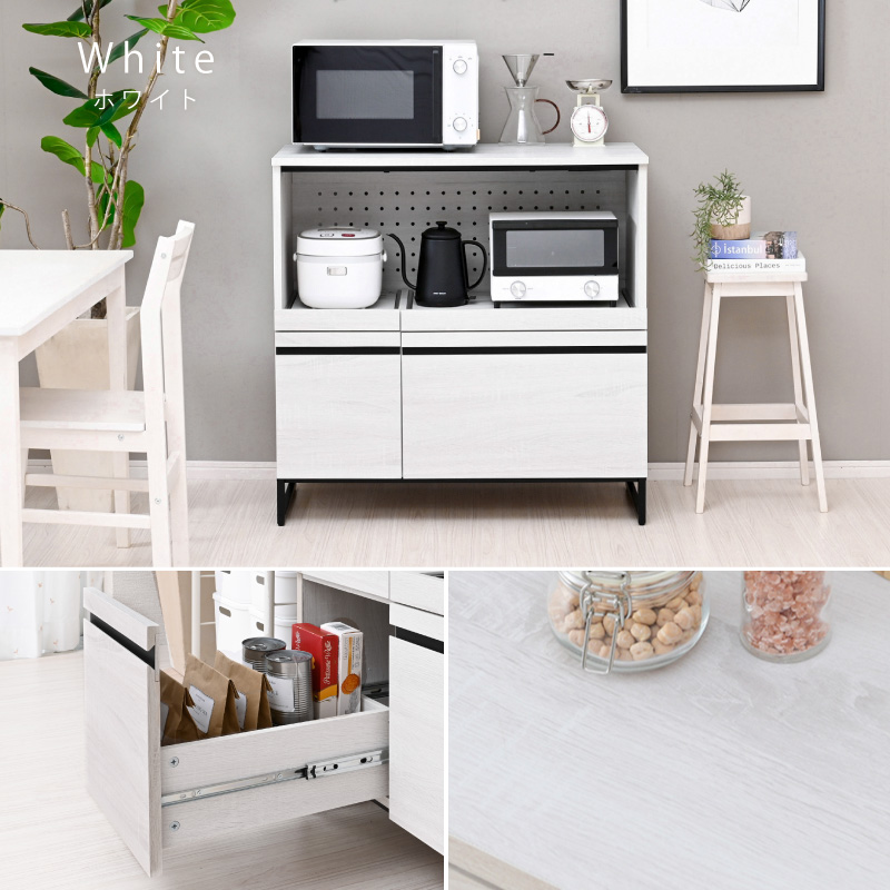 Cloudear ダブルスライド レンジボード キッチンボード 調理家電 電子