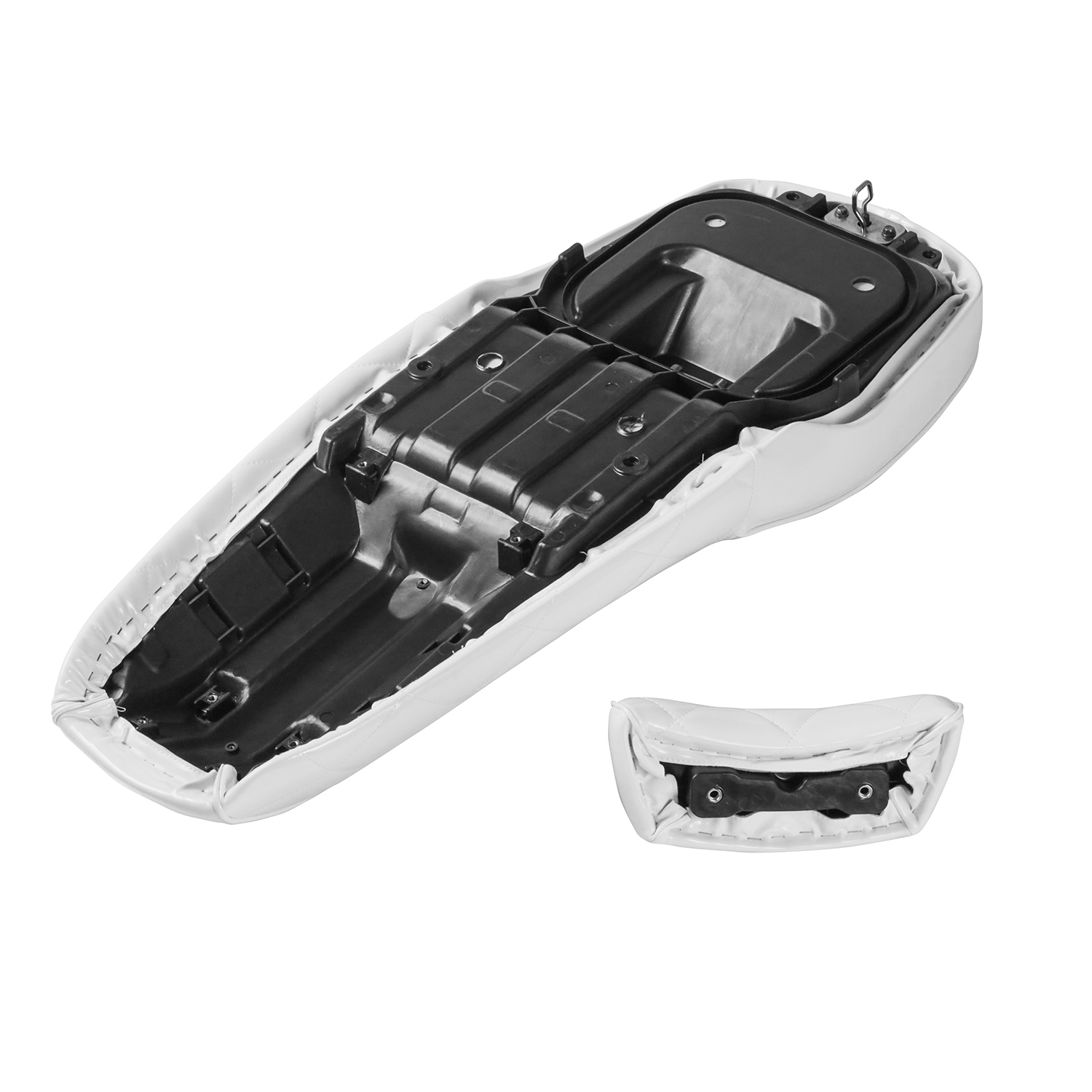 YAMAHA（ヤマハ） マグザム SG17J SG21J シート ベース付 白 ホワイト