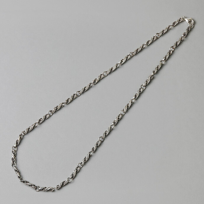 Binich（ビニッチ） シルバー925 ツイスト ネックレス メンズ