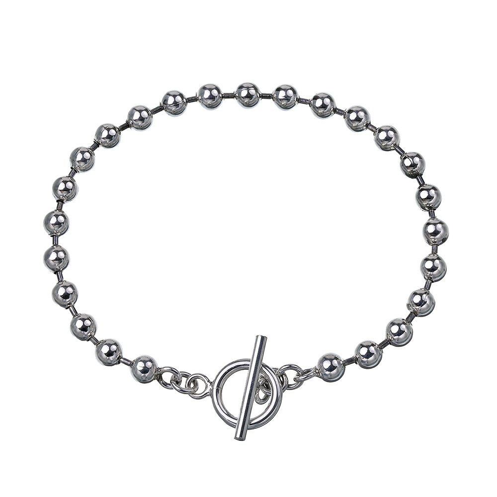 Binich（ビニッチ） ブレスレット メンズ シルバー925 ボールチェーン