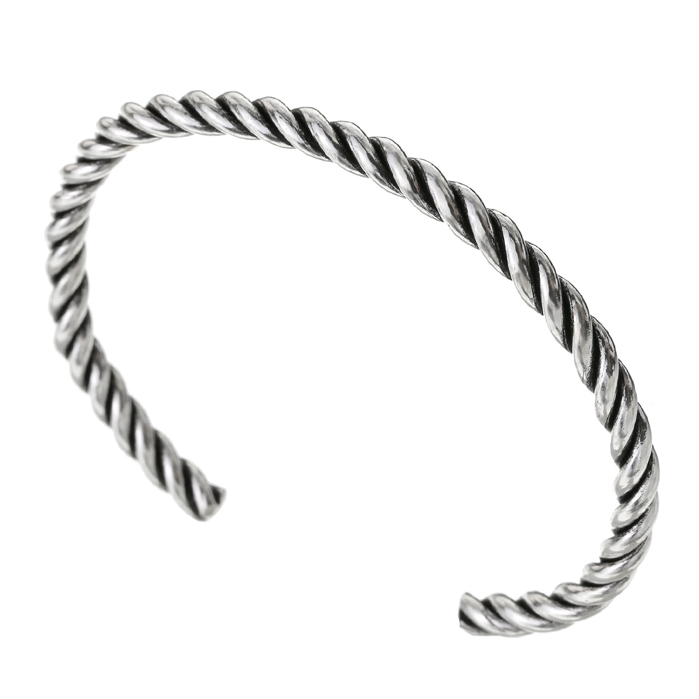 Binich（ビニッチ） ブレスレット メンズ シルバー925 ツイスト