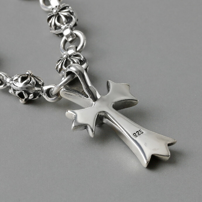 Binich（ビニッチ） シルバー925 クロスボール 十字架 ネックレス