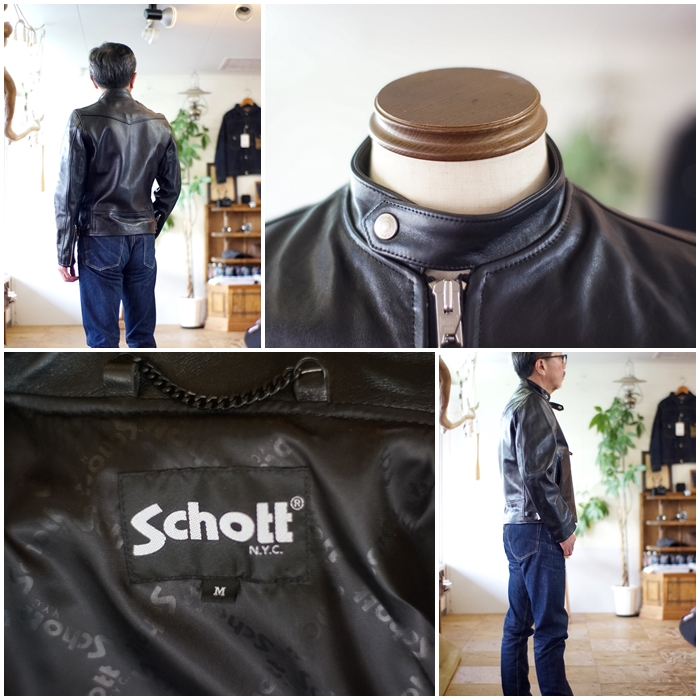 Schott N.Y.C（ショット） Schott シングル ライダース レザー