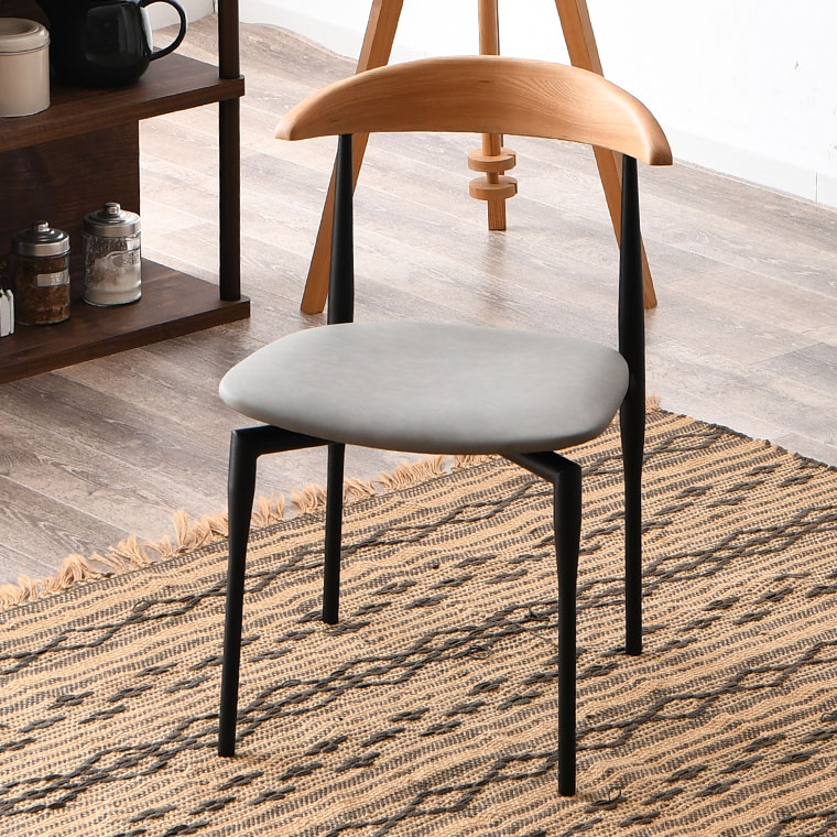 ダイニングチェア ひじ掛け 肘置き ハーフアームチェア アームチェア